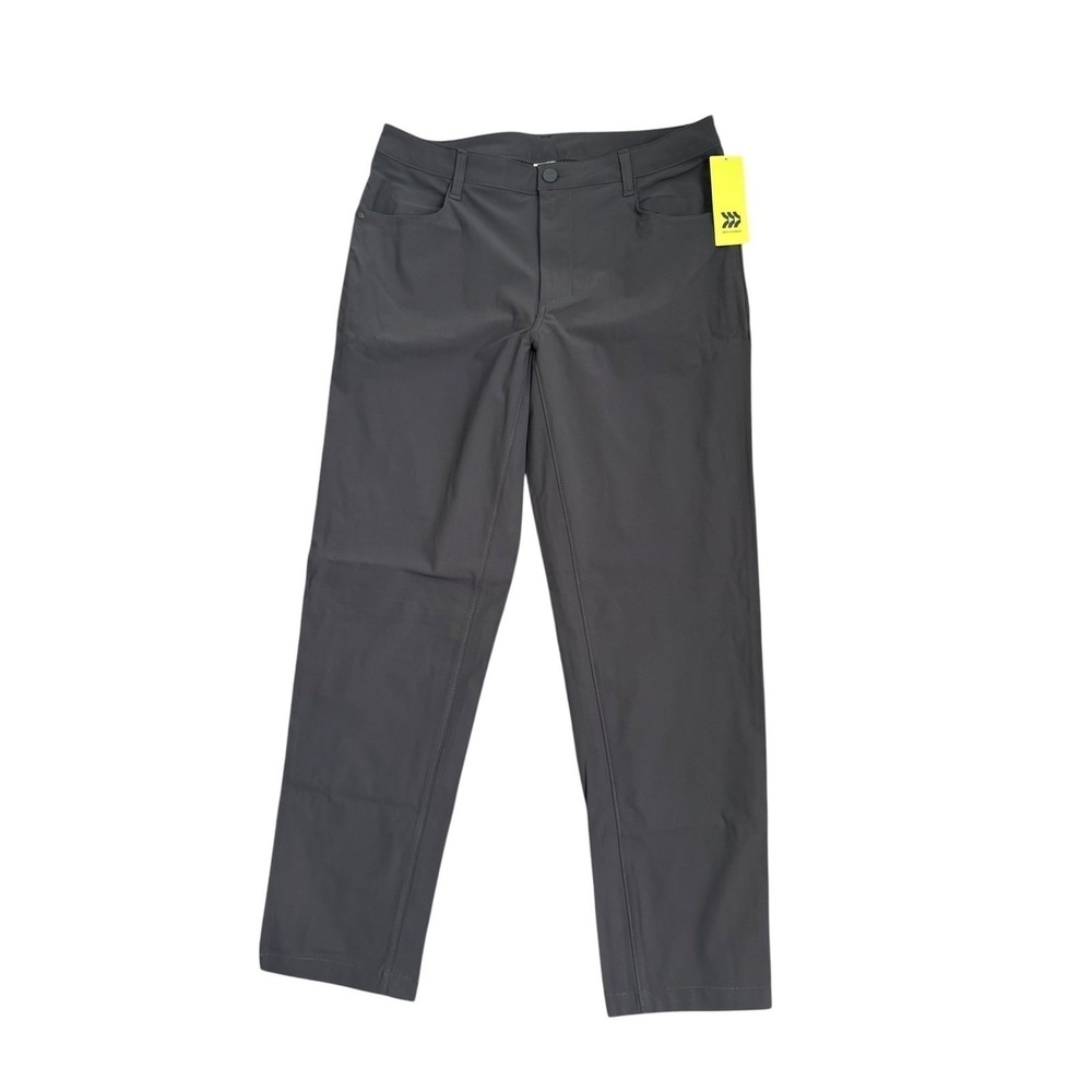 All in Motion Mens Golf Pants Dark Grey Stretch 5-Pocket 32x34 NWT